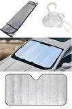 Araç Ön Cam Güneşlik UV ve Isı Koruma Katlanabilir Toyota Corolla Skoda Superb Dacia Duster Ford Focus