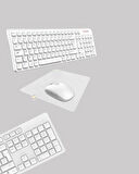 Kablosuz Klavye Mouse Takımı - Ergonomik, Sessiz ve Enerji Tasarruflu