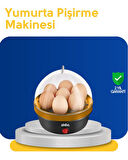 Otomatik Kapanma Özellikli Yumurta Pişirme Makinesi 7 Kapasiteli