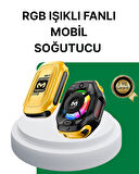 7 Kanatlı Vortex Fanlı Akıllı Telefon Soğutma Aparatı