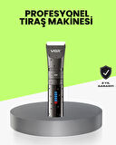 Şarjlı Saç Kesme Makinesi – 4 Taraklı, 2 Kademeli Güç Ayarı, Uzun Pil Ömrü