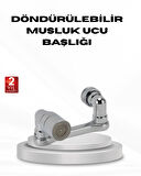 1080 Derece Musluk Aparatı – Tüm Lavabolara Uygun Esnek Başlık ve Su Akış Kontrolü