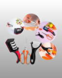 Çok Fonksiyonlu Mutfak Makas Seti – Makas, Bileyici ve Soyacak Dahil (Kopya)