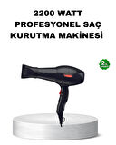 Profesyonel Saç Kurutma Makinesi – AC Motor, Soğuk Üfleme, 2 Hız Kademesi