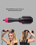 220°C Profesyonel Fön Tarağı – Negatif İyon Teknolojili, 3 Isı Kademeli, 1200W