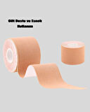 Askısız Görünmez Göğüs Bandı – Dekolteli Kıyafetler İçin Destekleyici Bant