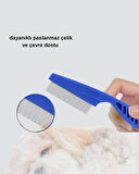 4’lü Kedi Köpek Tüy Temizleme Seti – Paslanmaz Çelik,Ergonomik ve Uzun Ömürlü