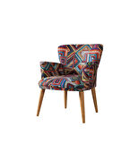 Bienville Çay Seti Tekli Koltuk, Berjer, Salon, Balkon, Cafe, Ofis