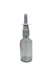 50 Ml Burun Sprey Başlıklı Şeffaf Cam Şişe 2 Adet