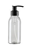 5 Adet Sert Plastik Boş Sıvı Sabun Pompalı Şişe 100 ml [kimyasala Dayanıklı]