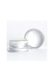 10 Adet Şeffaf Cam Shot Şişesi Sızdırmaz Silver Metal Kapaklı Koku Süs ÇokAmaçlı 50ml