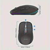 Fmouse KABLOSUZ ŞARJLI RGB MOUSE