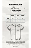 Overthinking Baskılı Unisex Siyah Oversize T-shirt | XL