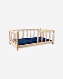 Ahşap Montessori Bebek / Çocuk Karyola 70x130cm