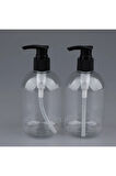 Banyo, mutfak, Salon için 500ml doldurulabilir 2 adet boş PET şişe