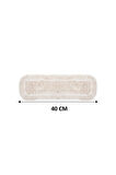 Nemli Mop Bezi Zincir Mob Yedek Bezi 40 Cm 1 Adet