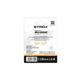 Syrox MC8 Hafıza Kartı 8 GB Micro SDHC + Adaptörlü