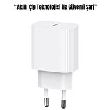25W USB-C Hızlı Şarj Adaptörü | Akıllı Çipli, Güvenli ve Kompakt Tasarım