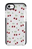 iPhone SE 2020 Uyumlu Kiraz Candy Bumper Silikonlu Telefon Kılıfı