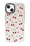 iPhone 13 Uyumlu Kiraz Candy Bumper Silikonlu Telefon Kılıfı