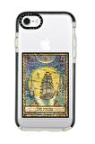 iPhone 6 Casetify The Moon Desenli Anti Shock Premium Silikonlu Siyah Kenar Detaylı Telefon Kılıfı