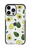 iPhone 13 Pro Max Avokado Casetify Darbe Emci Silikonlu Telefon Kılıfı