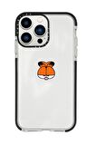 iPhone 13 Pro Max Garfield Casetify Darbe Emci Silikonlu Telefon Kılıfı