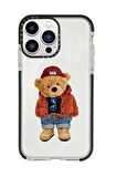 iPhone 13 Pro Max Teddy Bear Casetify Darbe Emci Silikonlu Telefon Kılıfı