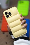 iPhone 14 Pro Uyumlu Airbag Puffer Silikonlu Şişme Kılıf