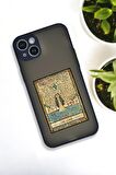 iPhone 13 Uyumlu The Star Desenli Buzlu Şeffaf Lüx Telefon Kılıfı
