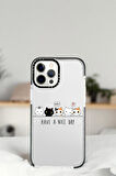 iPhone 14 Pro Max Şirin Kedicikler Desenli Casetify Darbe Emci Silikonlu Telefon Kılıfı