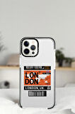 iPhone 14 Pro London Yaprak Desenli Casetify Darbe Emci Silikonlu Telefon Kılıfı