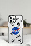 iPhone 14 Pro Nasa Desenli Casetify Darbe Emci Silikonlu Telefon Kılıfı
