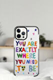iPhone 14 Pro Need To Be Desenli Casetify Darbe Emci Silikonlu Telefon Kılıfı
