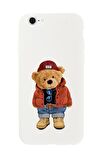 iPhone 6 Teddy Bear Premium Silikonlu Telefon Kılıfı