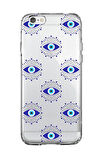 iPhone 6 Uyumlu Mystic Aura Desenli Premium Şeffaf Silikon Kılıf 