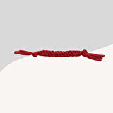 Küçük Irk Köpekler İçin Isırma İpi 17-18Cm Kırmızı
