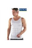 Erkek Beyaz Slim N Lift Atlet Korse  Xl