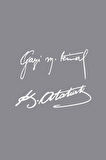 Gazi M.Kemal Atatürk Imza Sticker 15*6 Cm