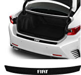 Fiat Linea İçin Uyumlu Aksesuar Oto Arka Tampon Bagaj Koruyucu Sticker 92*7 Cm