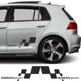 Nissan Almera İçin Uyumlu Aksesuar Yan Sport 56*26