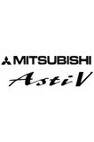 Mitsubishi Asti-V İçin Uyumlu Aksesuar Oto Sticker 20 Cm