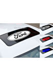 Ford İçin Uyumlu Aksesuar Sunroof Oto Sticker Siyah