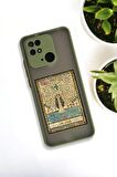 Xiaomi Redmi 10C Uyumlu The Star Desenli Buzlu Şeffaf Lüx Telefon Kılıfı