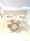 Dekoratif Üçlü Nilüfer Tealight   Set