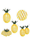 Dekoratif Pilli Pineapple Ananas Pilli Şerit Led Işık (1 Metre) (4767)