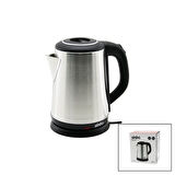 ÇELİK KETTLE 1.8LT GİZLİ REZİSTANS - KABLOSUZ SK-8027 (4767)
