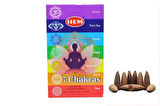 7 Chakras Back Flow Cones