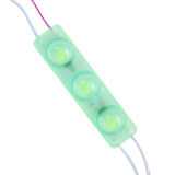 MODÜL LED 12V 1.5W YEŞİL YANIP SÖNEN PARLAK TEK RENK 2835 69 X 16 MM IP65 160-18