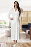 Mecit 5413 Kadın Ekru Uzun Sabahlık